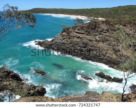 Hell's Gates in Noosa National Park in Australia