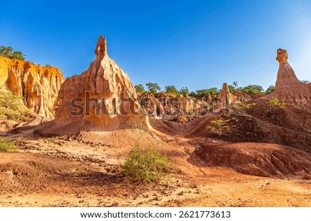 The Hell's Kitchen, Marafa Canyon. Malindi region, Kenya.