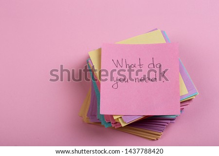 Similar – Image, Stock Photo Do I need to bring anything?