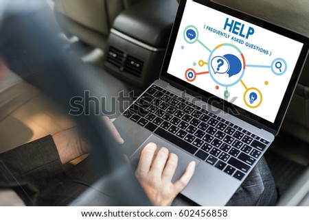Help Assitance Service System Icon