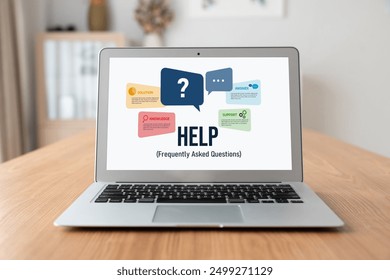 Help screen on the website provide answer to FAQ frequently asked question snugly with knowledge information and solution by customer support