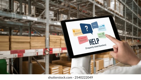 Help screen on the website provide answer to FAQ frequently asked question snugly with knowledge information and solution by customer support