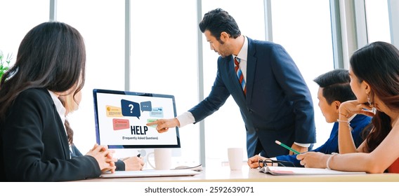 Help screen on the website provide answer to FAQ frequently asked question snugly with knowledge information and solution by customer support