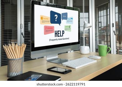 Help screen on the website provide answer to FAQ frequently asked question snugly with knowledge information and solution by customer support