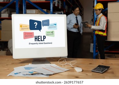 Help screen on the website provide answer to FAQ frequently asked question snugly with knowledge information and solution by customer support