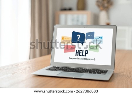 Help screen on the website provide answer to FAQ frequently asked question snugly with knowledge information and solution by customer support