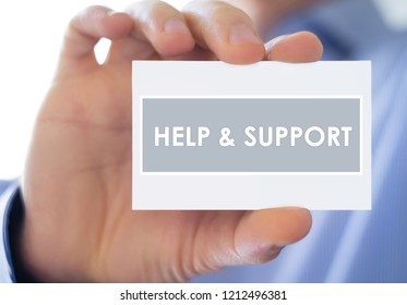 Help and Support