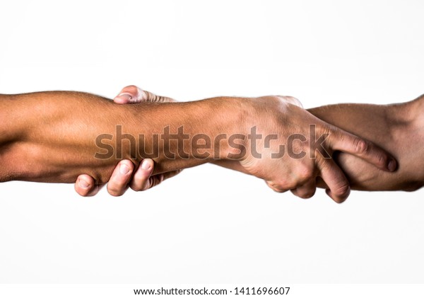 Helping Hand Concept International Day Peace Stock Photo 1411696607 ...