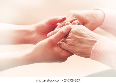 Helfende Hande Altenpflege High Res Stock Images Shutterstock