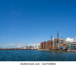 Helsingborg, Sweden - Jun 14, 2022:  The Sailing Ship 