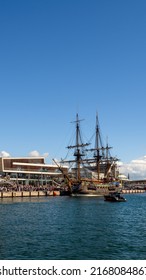 Helsingborg, Sweden - Jun 14, 2022:  The Sailing Ship 