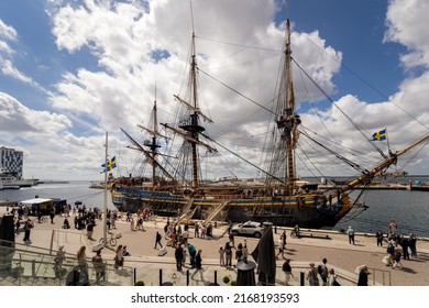 Helsingborg, Sweden - Jun 16, 2022: The Sailing Ship 