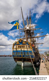 Helsingborg, Sweden - Jun 16, 2022: The Sailing Ship 