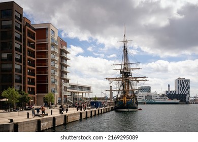 Helsingborg, Sweden - Jun 16, 2022: The Sailing Ship 