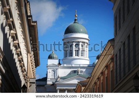 Helsinki Cathedral on a sunny day