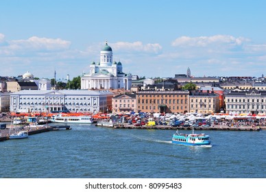 Helsinki, Finland.  View From The South Harbor