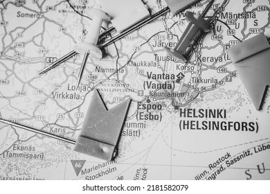 Helsinki On The Europe Map