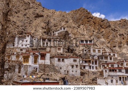 Hemis Monastery,Gompa,is built on the mountain range,Harmony with nature,Leh Ladakh, India