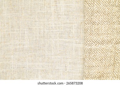 Hemp, Straw, Flax Background 