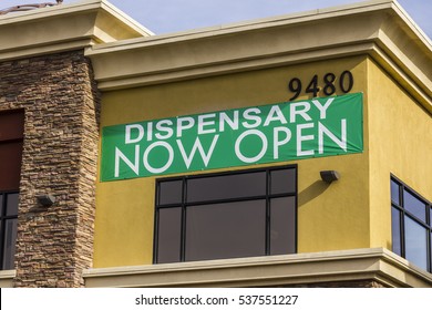 Henderson - Circa December 2016: The Source Las Vegas Medical Marijuana Dispensary. In 2017, Recreational Pot will be legal in Nevada I