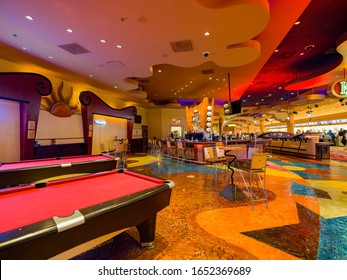 Henderson, FEB 17: Sunset Station Strike Zone Of The Sunset Station Hotel And Casino On FEB 17, 2020 At Henderson, Nevada