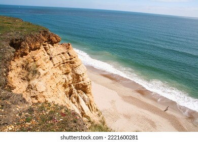 Hengistbury Head Shoreline Landscape In The Summer