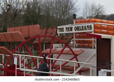 Henley-On-Thames, Oxfordshire. England. March 12th 2022. The New Orleans Paddle Boat.