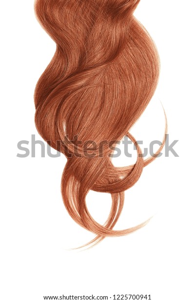Henna Natural Hair Isolated On White Stock Photo Edit Now 1225700941