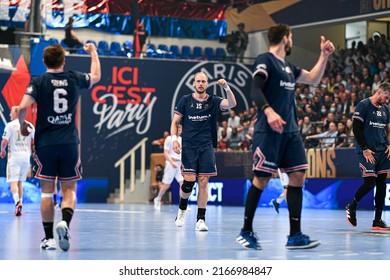 Henrik Toft Hansen During The EHF Champions League, Quarter-finals, 1st Leg Handball Match Between Paris Saint-Germain (PSG) And THW Kiel On May 11, 2022 In Paris, France.