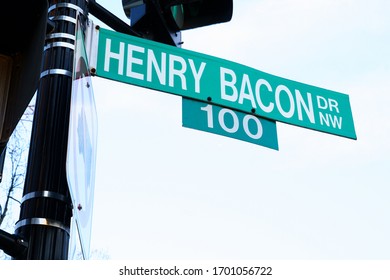 Henry Bacon Dr NW Sign In Washington, DC