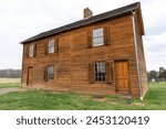 The Henry House on Henry Hill at Manassas National Battlefield Park in Virginia