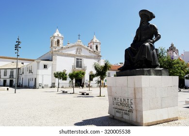 Henry The Navigator Statue, Lagos, Portugal