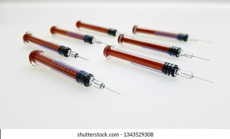 Heparin Syringes In The Hospital