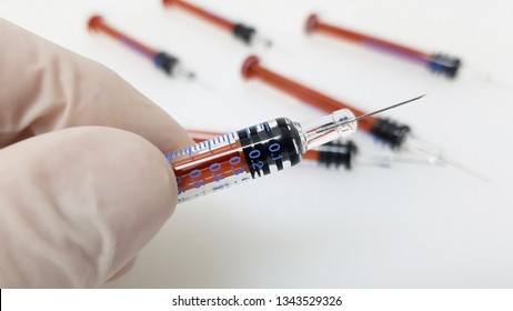 Heparin Syringes In The Hospital