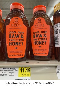 Hephzibah, Ga USA - 06 06 22: IGA KJs Retail store honey raw unfiltered bear