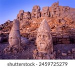 Heracles and Antiochus I head statue of East terrace in Mount Nemrut : Kahta, Adıyaman, Turkey