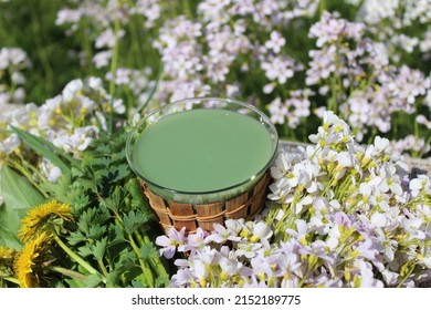 Herb Smoothie And Cuckoo Flower