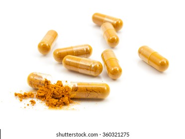 herbal drug an alternative medicine in capsule