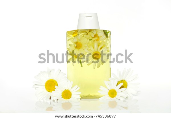 Herbal Shampoo Shampoo Blonde Hair Chamomile Stock Photo Edit Now