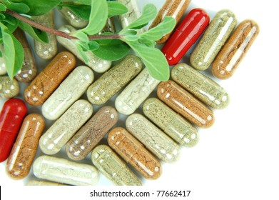 herbal supplement capsules