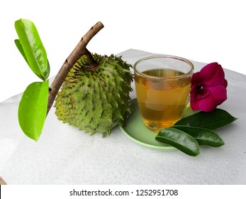 Herbal Tea Leaves Soursop Prickly Castard Stock Photo Edit Now