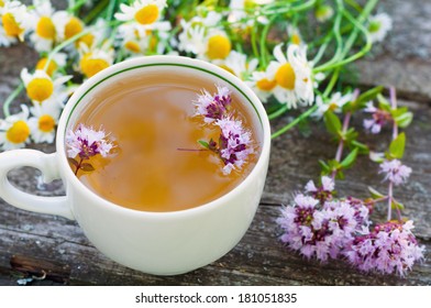 Herbal Tea With Marjoram