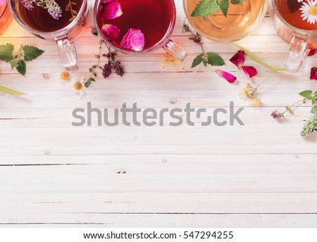 Similar – Image, Stock Photo Cup with yellow herbal tea