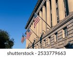 The Herbert C. Hoover Building is the headquarters of the U.S. Department of Commerce, located at 1401 Constitution Avenue, Northwest, Washington, D.C. 