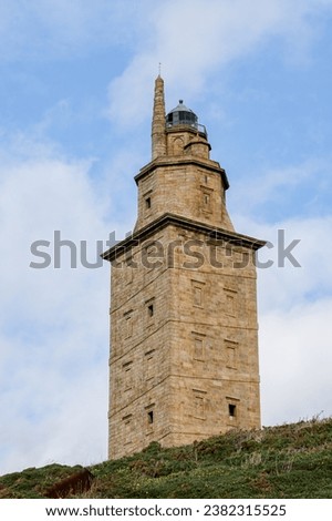 Hercules Tower is the oldest known extant lighthouse. Built in the 1st century,