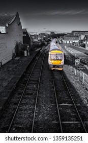 Here comes the train