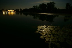 Here Is A Summer Night On The Lake                               