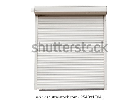 Similar – Image, Stock Photo The roller shutter has been closed for a long time, tender tendrils conquer it as a climbing aid