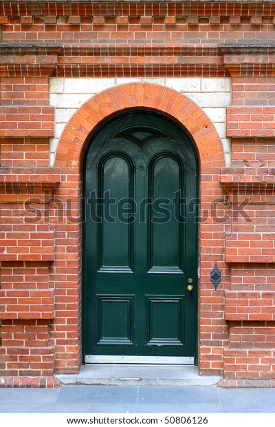 Heritage Arched Door Decorative Red Brick Stock Photo Edit Now