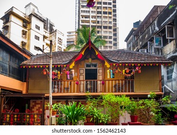 Heritage House In A Lane Of Khotachiwadi At South Mumbai